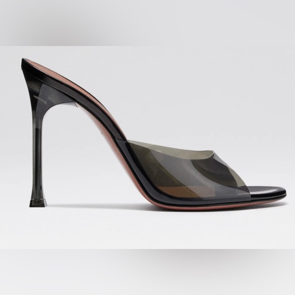 Amina Muaddi Alexa glass slipper - Picture 1 of 7